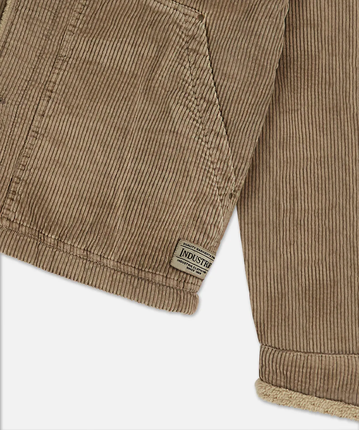 The Sequoia Cord Jacket - Washed Brown