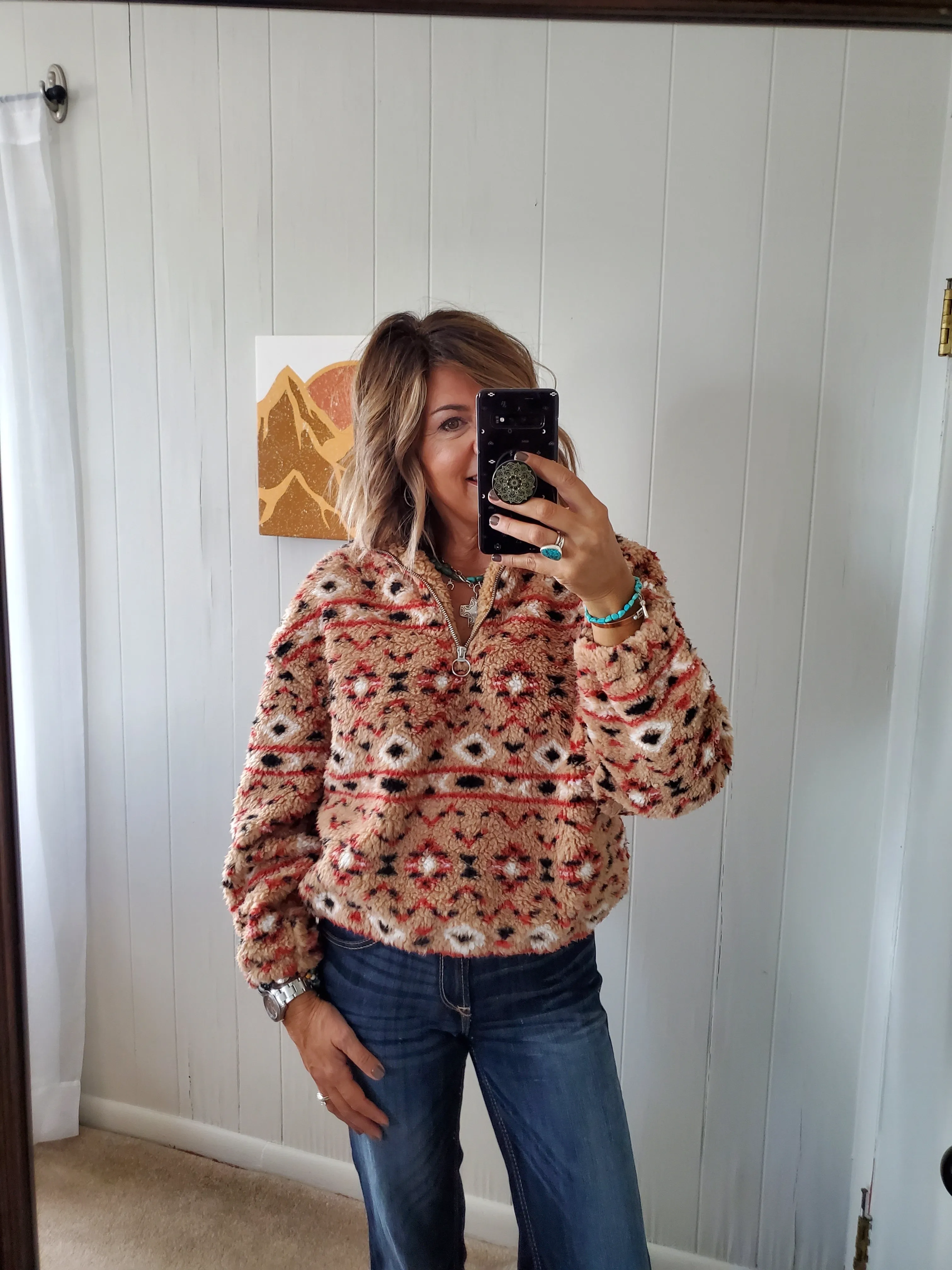 The Taos Sherpa Pullover