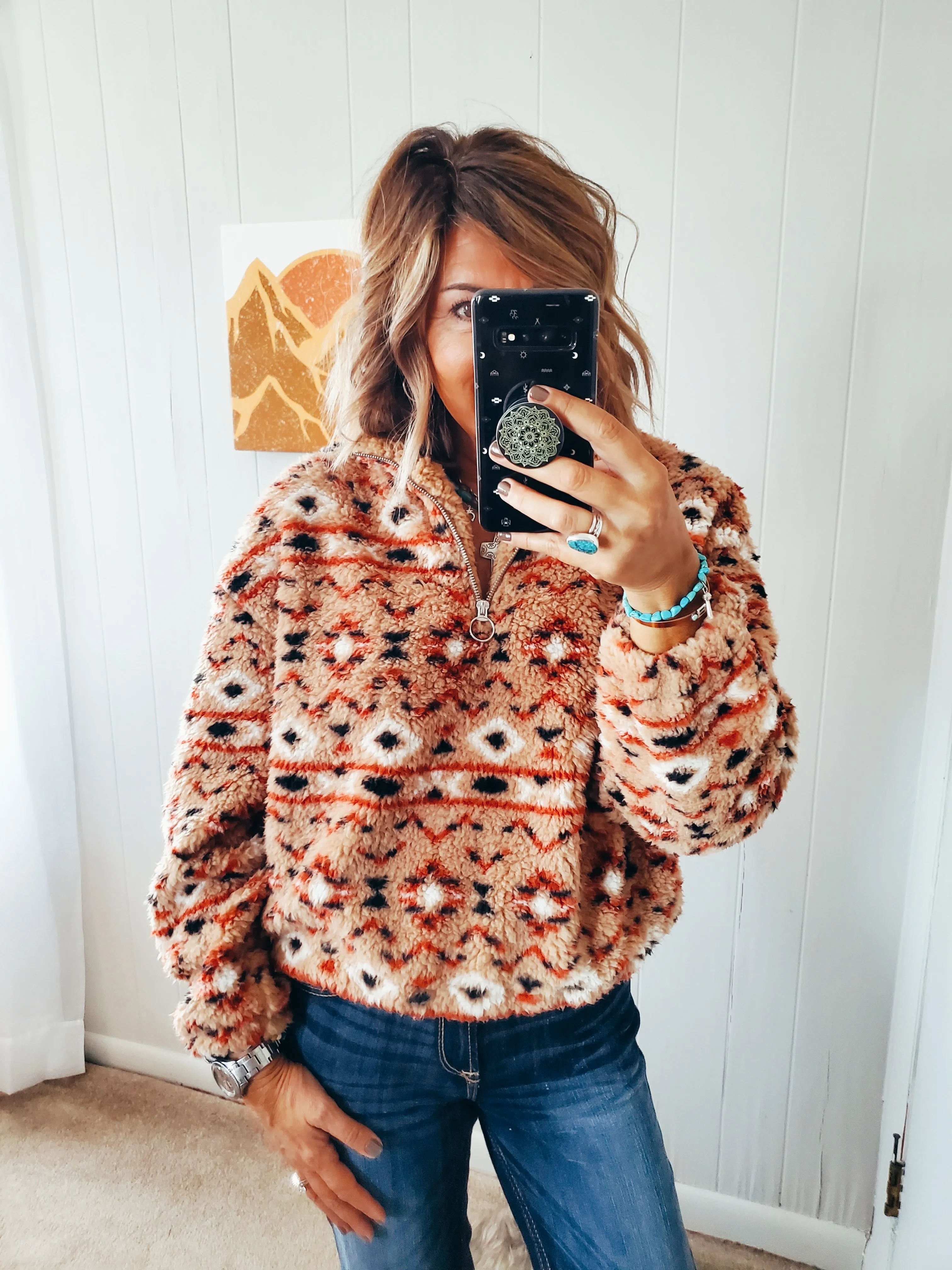 The Taos Sherpa Pullover