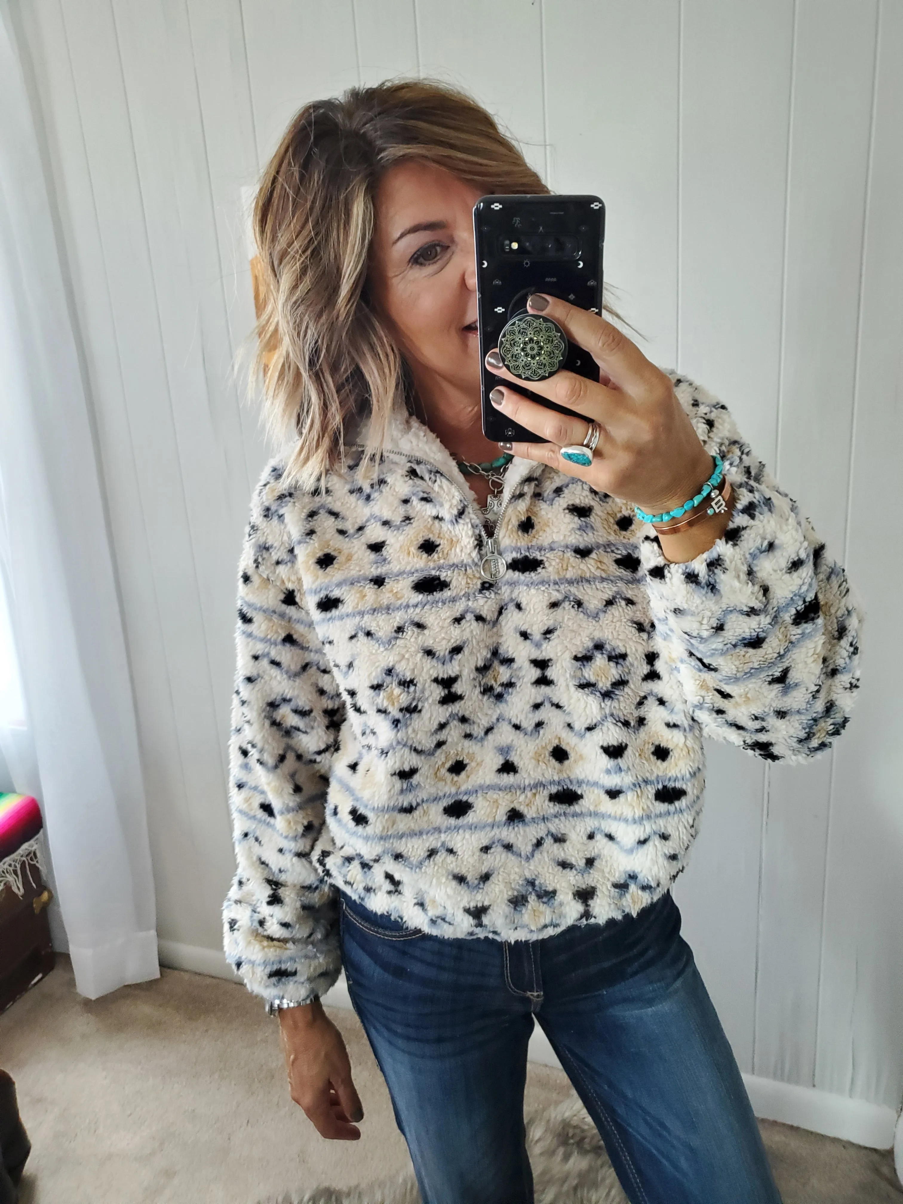 The Taos Sherpa Pullover