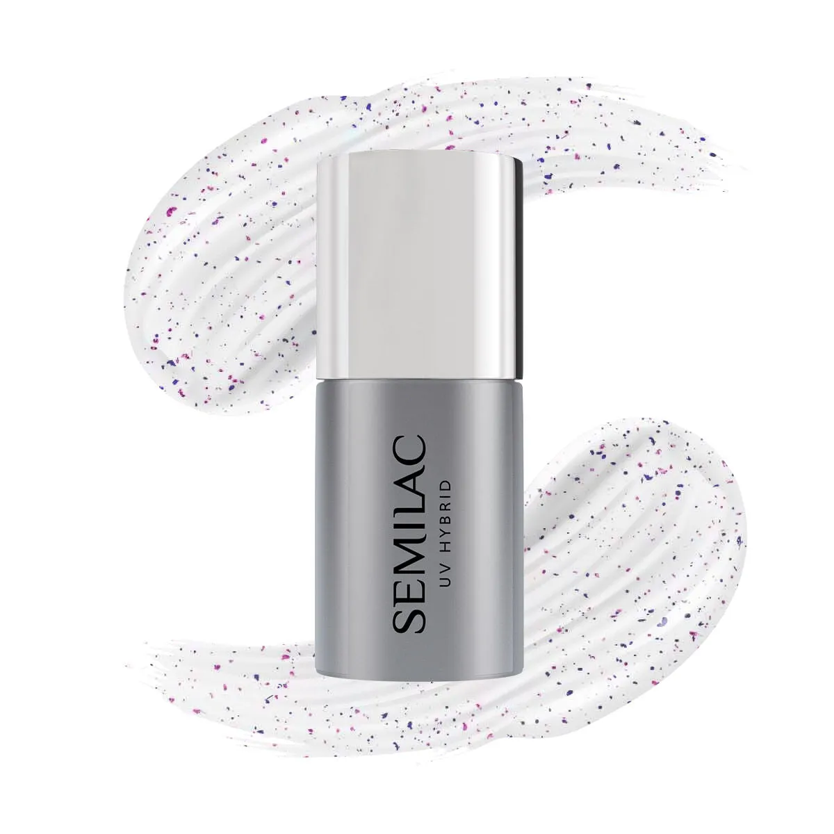 Top No Wipe Blinking T15 - Blue & Violet Flakes - 7 ml