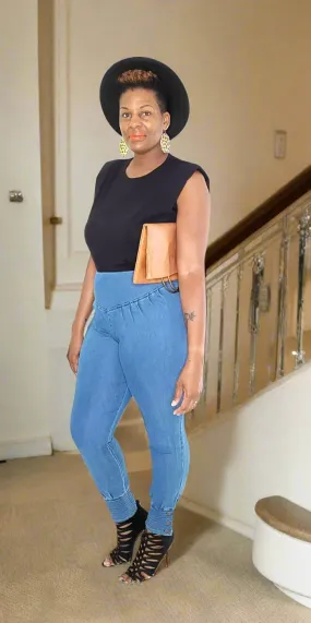 Versatile Denim Joggers