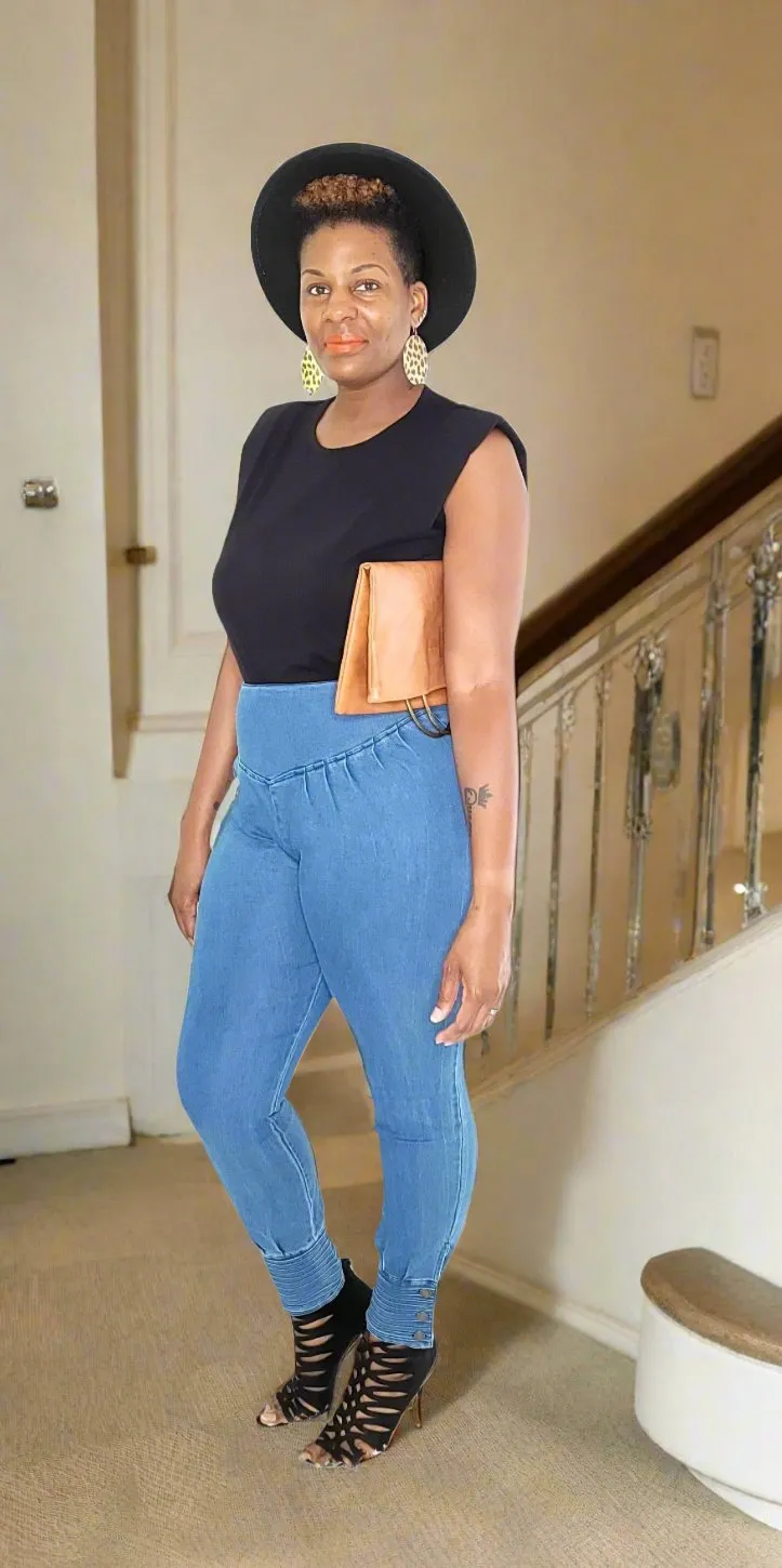 Versatile Denim Joggers