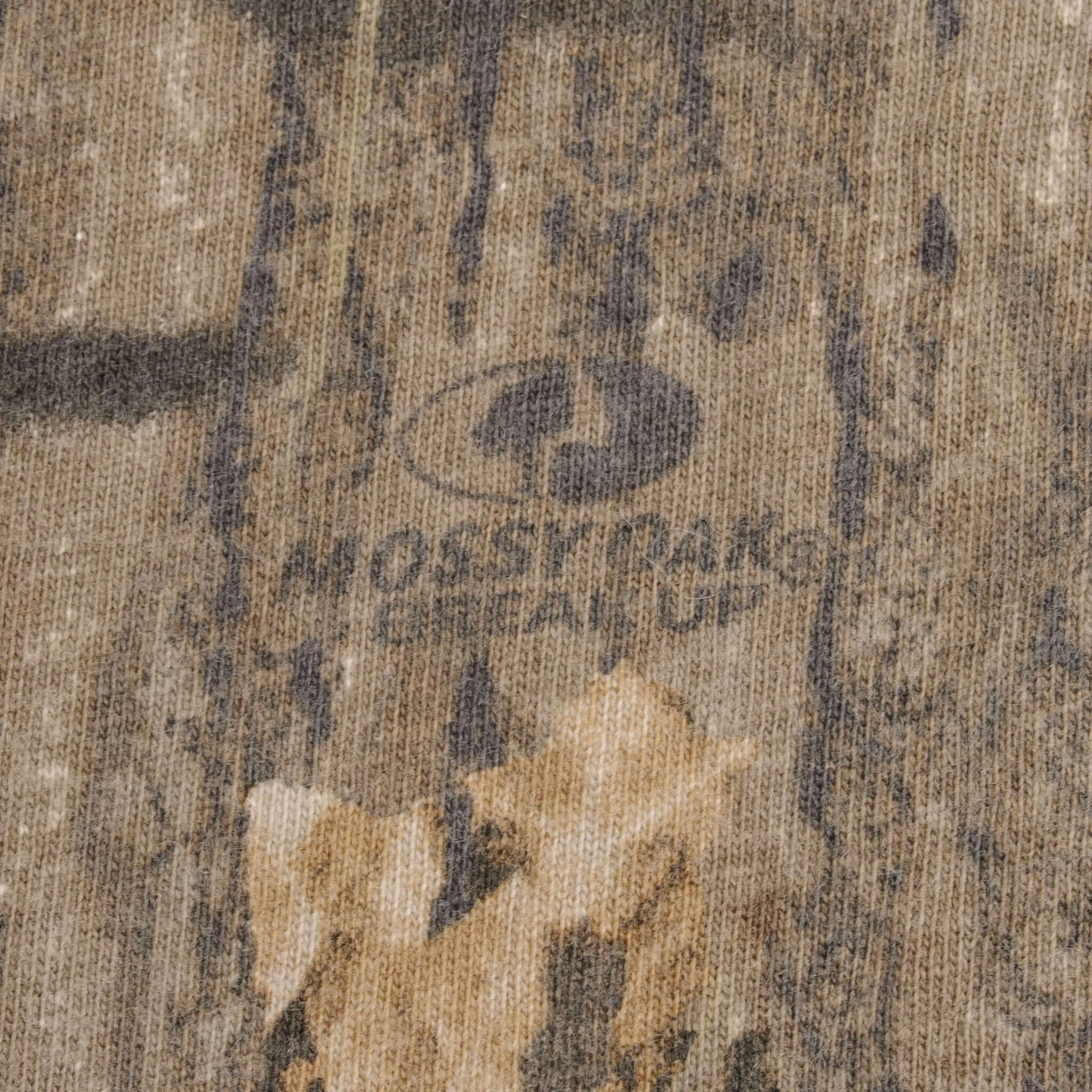 VINTAGE HUNTING MOSSY OAK BREAK UP CAMO LONG SLEEVE POCKET TEE SHIRT SIZE XL