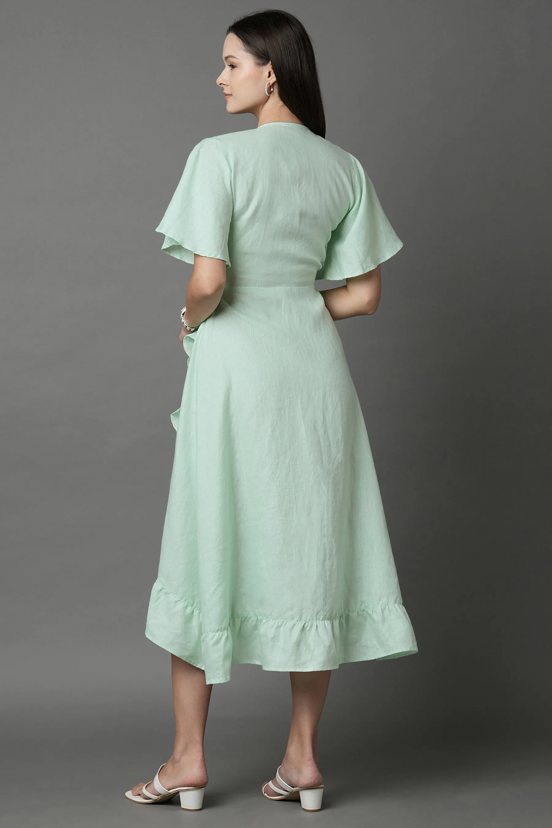 Whirl Wrap Dress