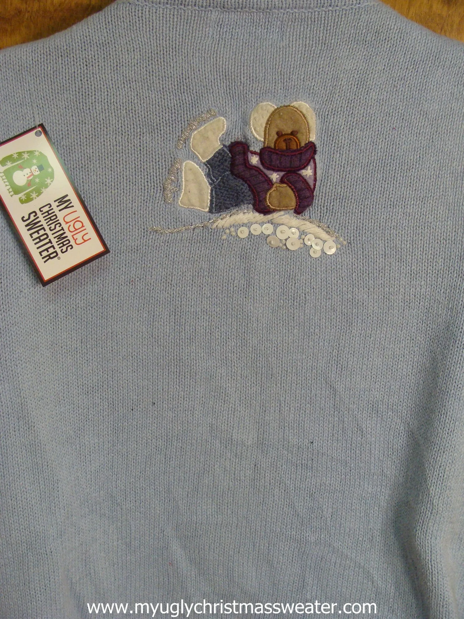 Winter Teddy Bears Christmas Party Sweater Vest