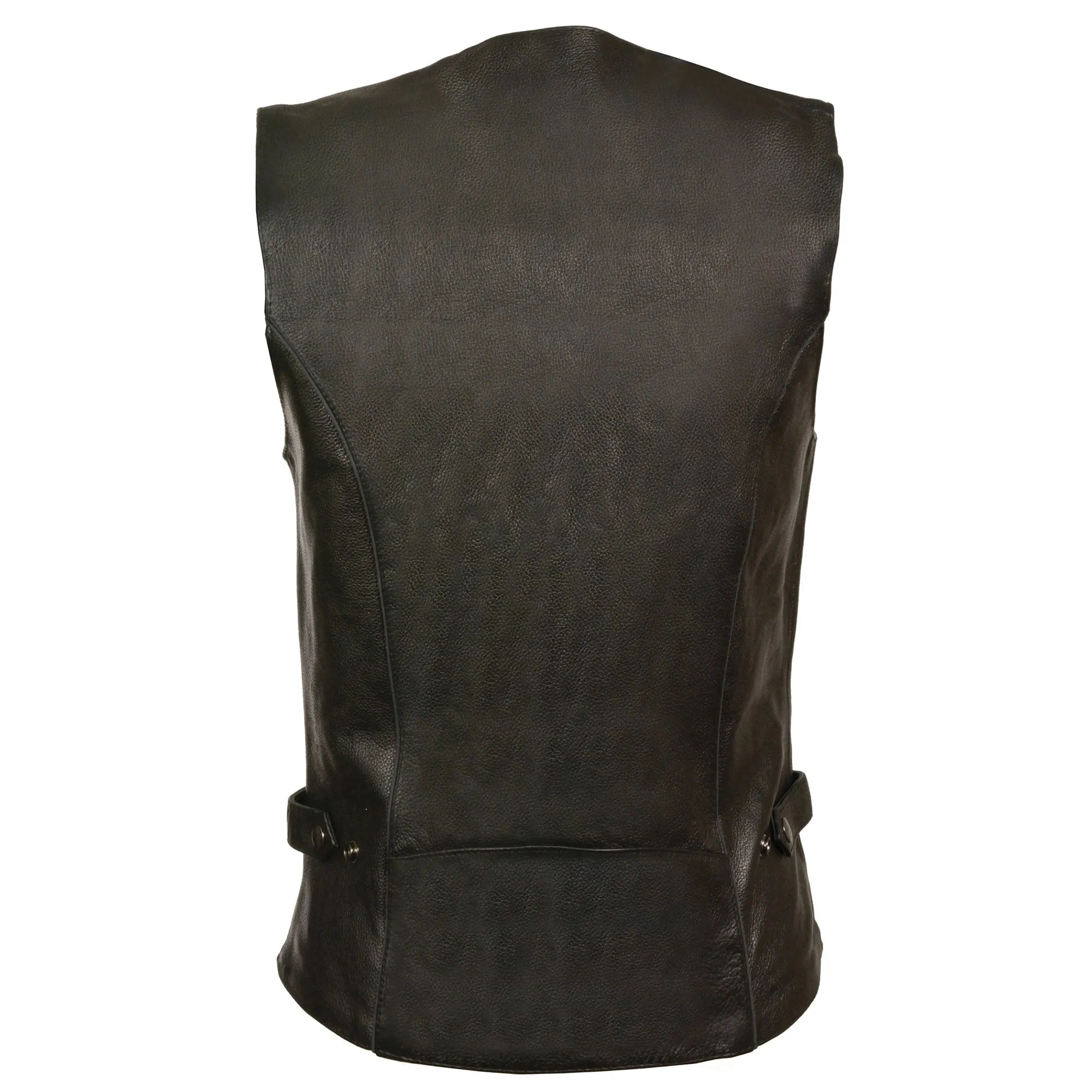 Women's Vest w/ Reflective Tribal Design & Piping